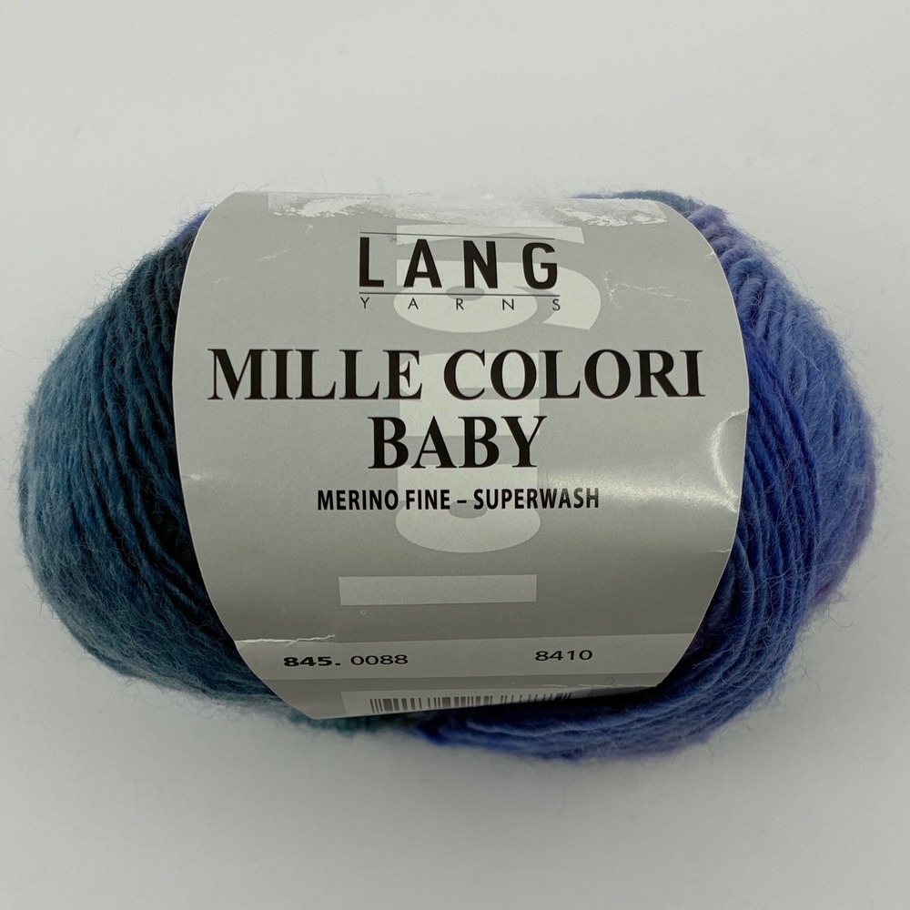 Lang Yarns skein ball Mille Colori Baby‎ Merino Fine Superwash 845.0088